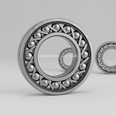 Aço Endurecido com Rolamento de Rolos Cruzados com Pista de Rolamento para -20°C a 80°C com Diâmetro Interno de 10mm a 500mm